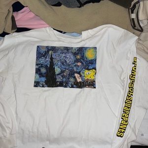 SpongeBob Van Gogh Tshirt